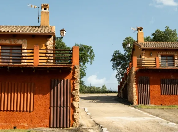 Aparcamiento del complejo